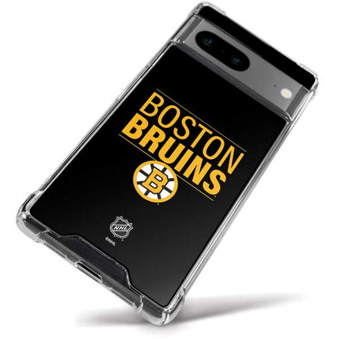 NHL Boston Bruins Lineup Google Pixel 8 Clear Case